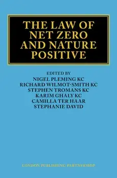 The Law of Net Zero and Nature Positive, Hardback/***