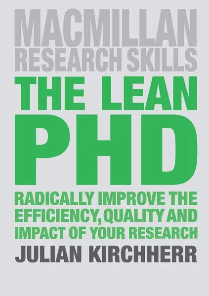 The Lean PhD | Julian Kirchherr