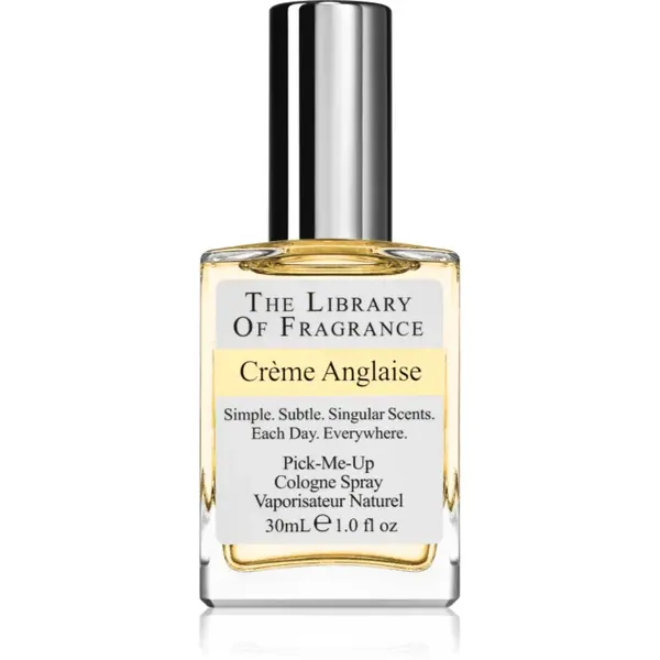 The Library of Fragrance Crème Anglaise eau de cologne unisex 30 ml