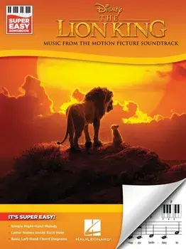 The Lion King - Super Easy Songbook, Paperback/Elton John