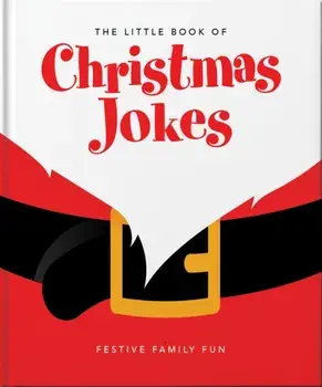 The Little Book of Christmas Jokes. Festive Family Fun, Hardback/Orange Hippo!