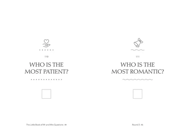 The Little Book of Mr & Mrs Questions |