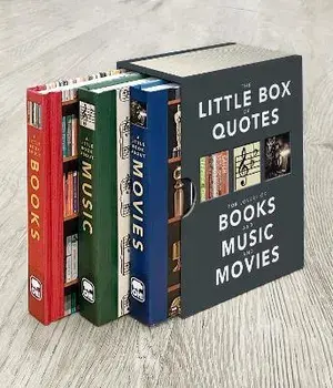 The Little Box of Quotes. For Lovers of Books, Music and Movies, Box set, Hardback/Orange Hippo!