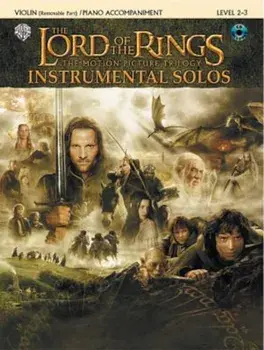 The Lord of the Rings Instrumental Solos for Strings: Violin (with Piano Acc.), Book & CD, Paperback/Howard Shore