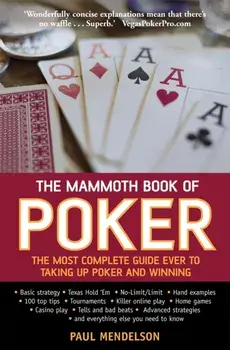 The Mammoth Book of Poker, Paperback/Paul Mendelson
