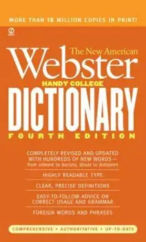 The New American Webster Handy College Dictionary, Paperback/Philip D. Morehead