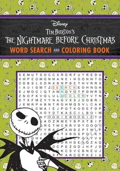 The Nightmare Before Christmas Word Search and Coloring Book, Paperback/***