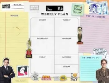 The Office: Weekly Planner Notepad, Paperback/Insights