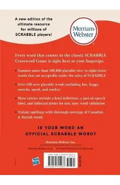 The Official Scrabble(r) Players Dictionary - Merriam-webster