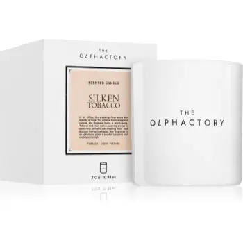 The Olphactory White Insignia Silken Tobacco lumânare parfumată
