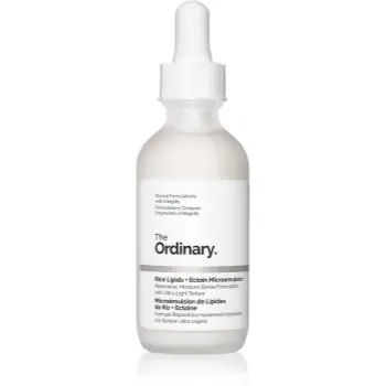 The Ordinary Rice Lipids + Ectoin Microemulsion emulsie hidratantă lejeră pentru netezirea pielii