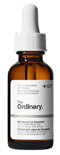 The Ordinary Ser facial Retinol 0.5% In Squalane, 30 ml