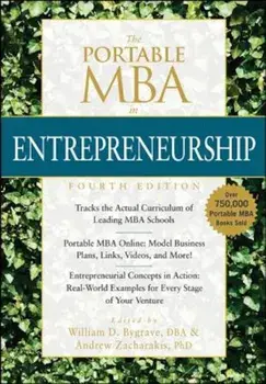 The Portable MBA in Entrepreneurship, Hardcover/William D. Bygrave