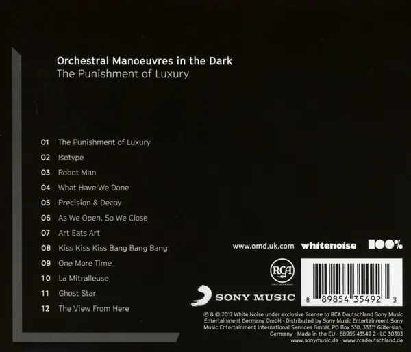The Punishment Of Luxury | OMD, Orchestral Manoeuvres in the Dark