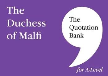 The Quotation Bank: The Duchess of Malfi, Paperback/Esse Publishing