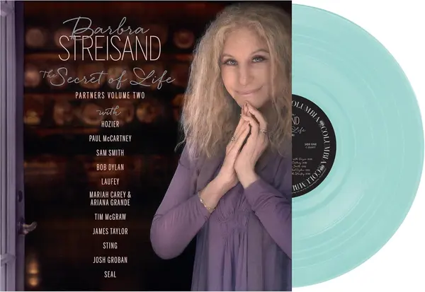 The Secret Of Life - Partners Volume Two (Aqua Vinyl) | Barbra Streisand