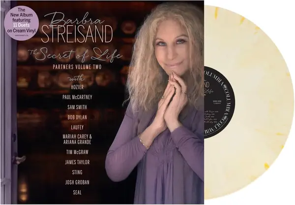 The Secret Of Life: Partners, Volume Two (White Vinyl) | Barbra Streisand