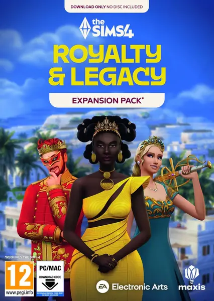 The Sims 4: Royalty & Legacy Expansion Pack - Cod în cutie (PC)