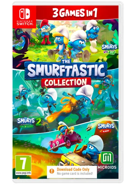 The Smurftastic Collection 3 In 1 NSW