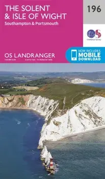 The Solent & the Isle of Wight, Southampton & Portsmouth. February 2016 ed, Sheet Map/Ordnance Survey