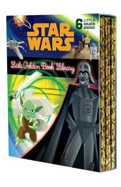 The Star Wars Little Golden Book Library (Star Wars): The Phantom Menace; Attack of the Clones; Revenge of the Sith; A New Hope; The Empire Strikes Ba - Various