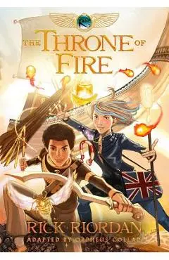 The Throne of Fire: The Graphic Novel - Rick Riordan