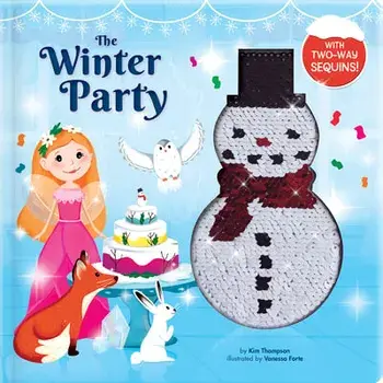 The Winter Party: With 2-Way Sequins!, Hardcover/Kim Thompson