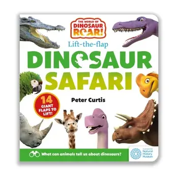 The World of Dinosaur Roar!: Dinosaur Safari: A Lift-the-Flap Book, Board book/Peter Curtis