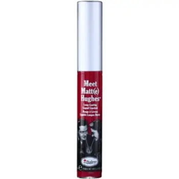 theBalm Meet Matt(e) Hughes Long Lasting Liquid Lipstick Ruj de buze lichid, de lunga durata