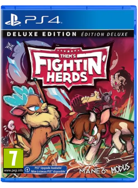 Them's Fightin' Herds Deluxe Edition Linux|macOS|PC|Nintendo Switch|Xbox Series S/X|Xbox One|PlayStation 4|PlayStation 5
