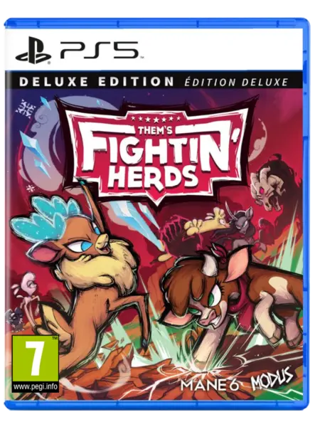 Thems Fightin Herds Deluxe Edition Linux|macOS|PC|Nintendo Switch|Xbox Series S/X|Xbox One|PlayStation 4|PlayStation 5