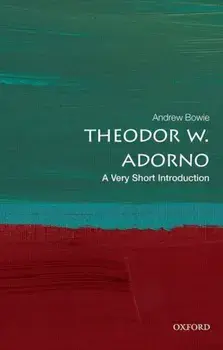 Theodor W. Adorno: A Very Short Introduction, Paperback/***