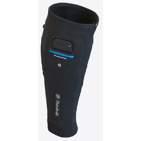 Therabody Dispozitiv de compresie pentru gambe Therabody RecoveryPulse Calf Sleeve Single, Marime L, Negru