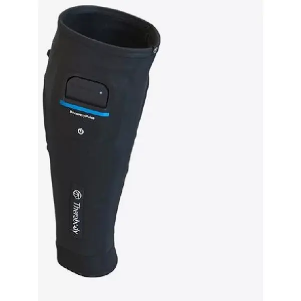 Therabody Dispozitiv de compresie pentru gambe Therabody RecoveryPulse Calf Sleeve Single, Marime S, Negru