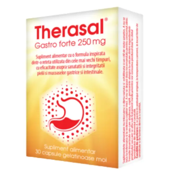 Therasal Gastro forte 250 mg, Vedra | 30 capsule