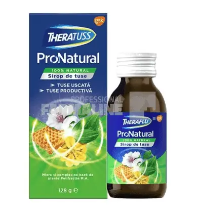 Theratuss ProNatural sirop de tuse 128 g