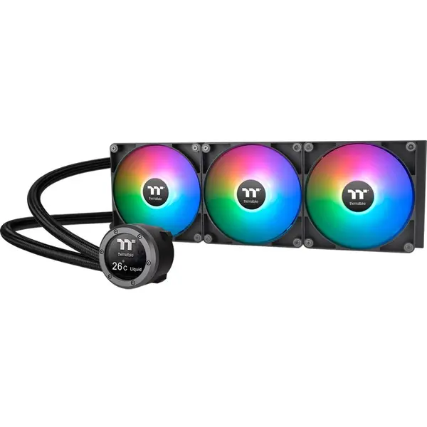 Thermaltake Cooler CPU AIO Thermaltake TH420, V2 Ultra ARGB Sync, Negru
