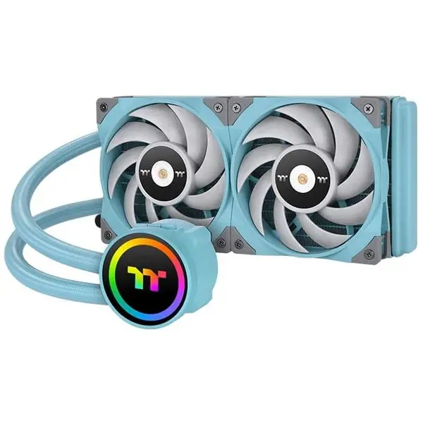 Thermaltake Cooler Procesor Thermaltake TOUGHLIQUID 240 aRGB, Albastru