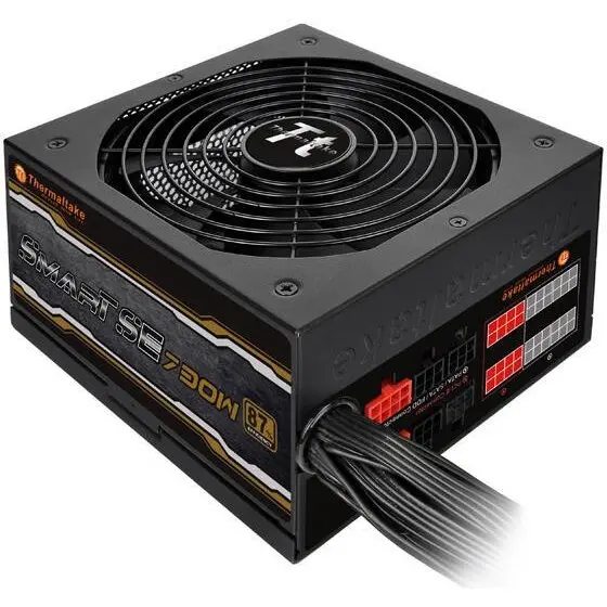 Thermaltake Sursa alimentare Thermaltake SPS-730M, 80+ Bronze, 730 W, 20+4 pin ATX, Negru
