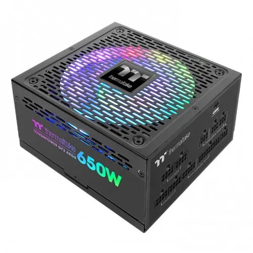 Thermaltake Sursa PC Thermaltake Toughpower GF2 ARGB 650W 24-pin ATX, Negru