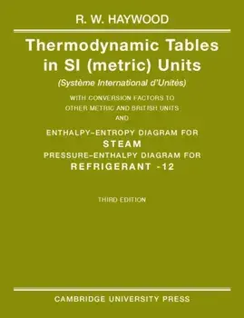 Thermodynamic Tables in SI (Metric) Units, Paperback/***