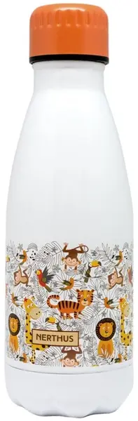 Thermos Nerthus - Jungla, alb, 350 ml