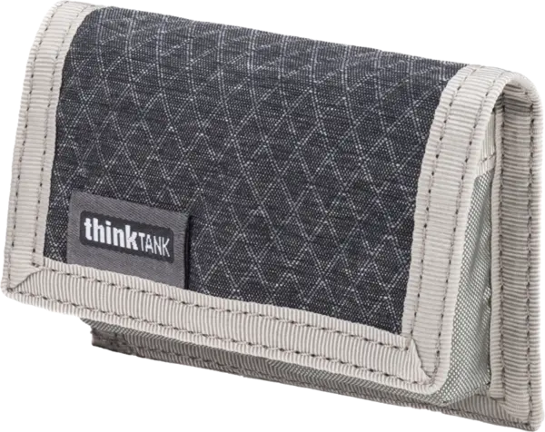 Think Tank Battery Holder 2 (Wallet 2 standard DSLR or Mirrorless Batteries) Grey, Husa batierie acumulatori camera foto
