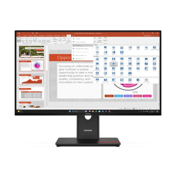 ThinkVision T27-40 27 IPS FHD HDMI 3Y ThinkVision T27-40 27` FHD IPS 3Y