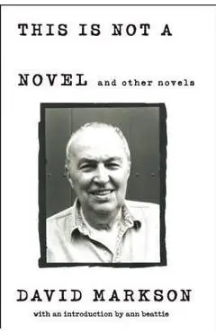 This Is Not a Novel and Other Novels - David Markson