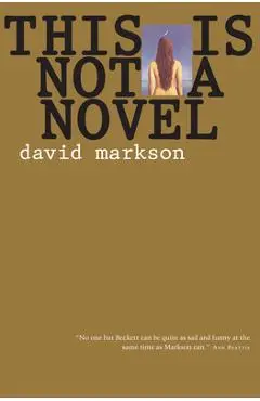 This Is Not a Novel - David Markson