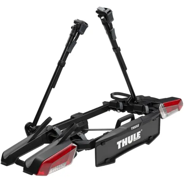 Thule Suport pentru 2 biciclete, Thule OutPace, cu prindere pe carligul de remorcare, Negru