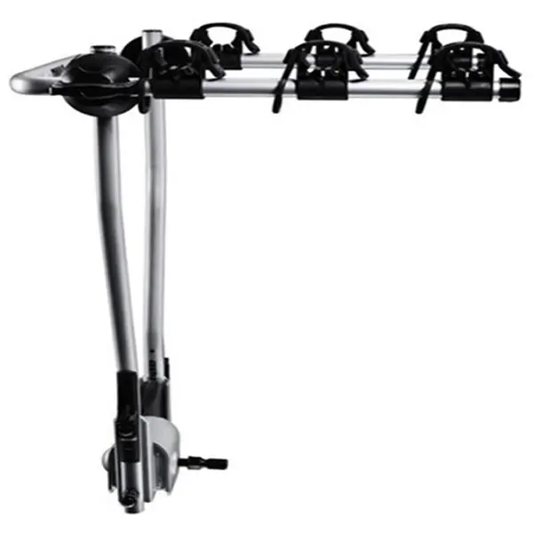 Thule Suport pentru 3 biciclete, Thule HangOn 972, cu prindere pe carligul de remorcare, Gri