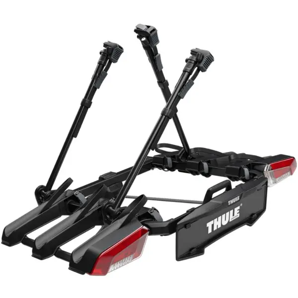 Thule Suport pentru 3 biciclete, Thule OutPace, cu prindere pe carligul de remorcare, Negru