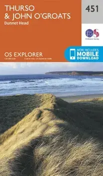 Thurso and John O'Groats. September 2015 ed, Sheet Map/Ordnance Survey